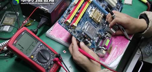 于老師 主板鼠標鍵盤接口損壞維修案例——計算機維修實戰分享